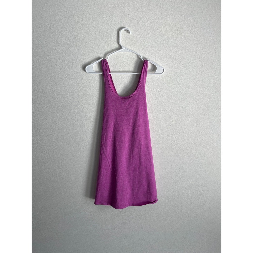 GapFit Brushed Tech Jersey Active Dress‎ Womens XS Pink Scoop Neck Dry Wicking